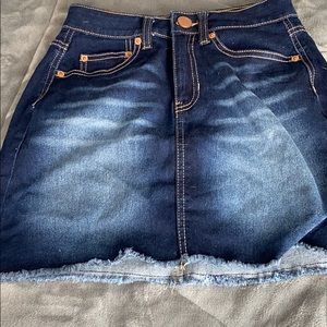 Jean skirt